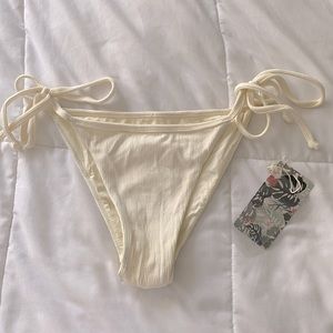 Toluca Swim Simone MIDI Bottom - Stone Hybrid Rib